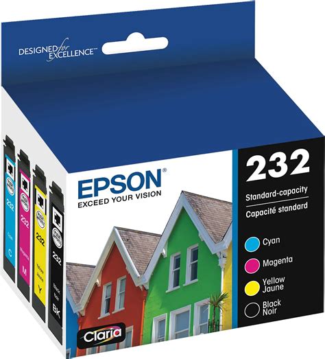 Get Epson 232XL232 Black High Yield and CyanMagentaYellow Standard Yield Ink Cartridge, 4Pack (T232XL-BCS) fast at. . Epson xp4200 ink cartridge replacement